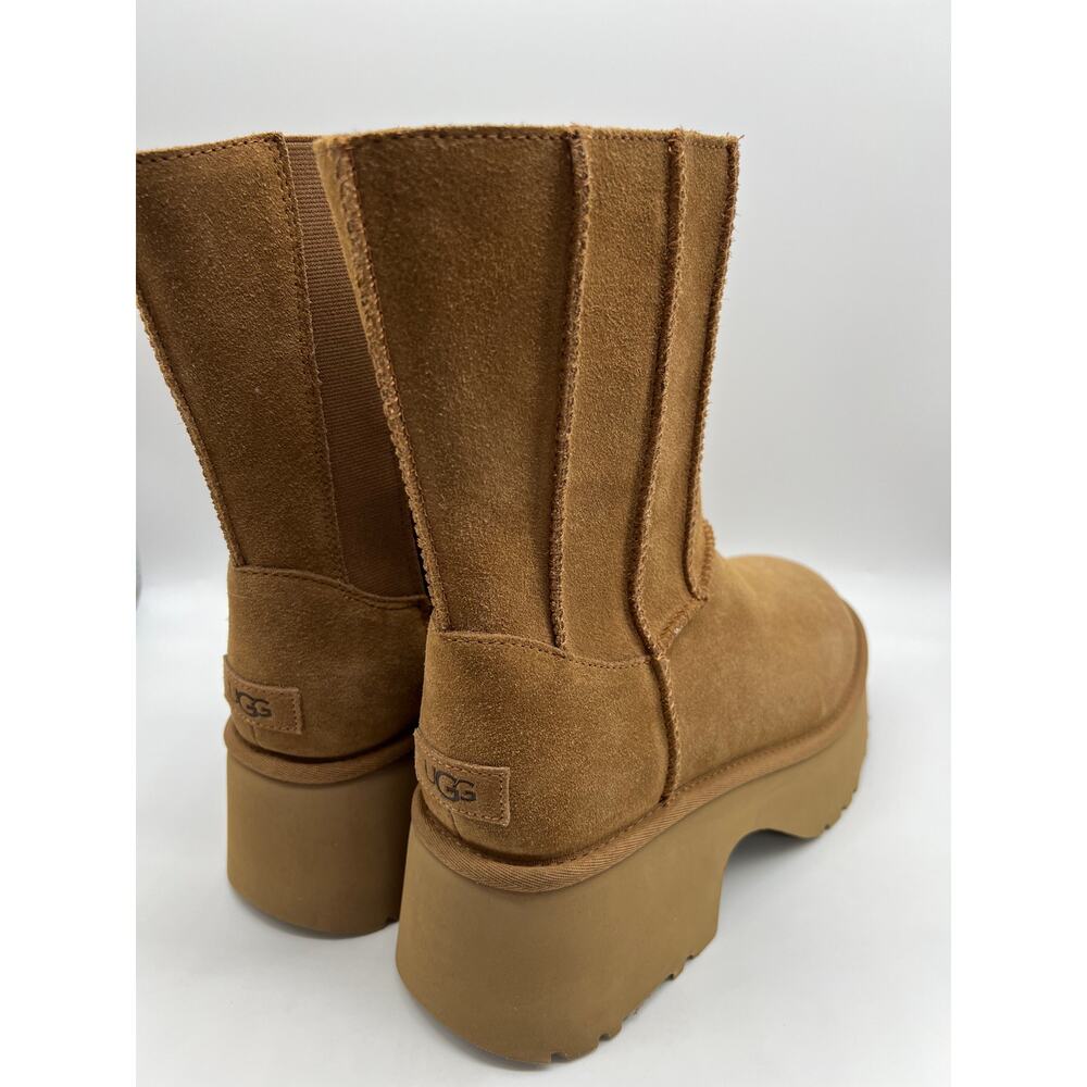 UGG Classic Twin Seam New Heights Boot Chestnut 1158313 Women's Size 11 - Picture 7 of 12